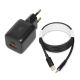IBOX UNIVERSAL CHARGER C-42 GAN PD33W USB A+C BLACK