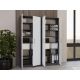 2. CLOSED SHELVING OLIV 2D ANTHRACITE/WHITE SET