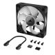 2. Corsair iCUE LINK RX140 RGB Computer Case Fan 14 cm Black 1 pc.