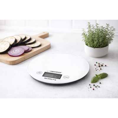 12. Esperanza Mango EKS003W kitchen scale (white)