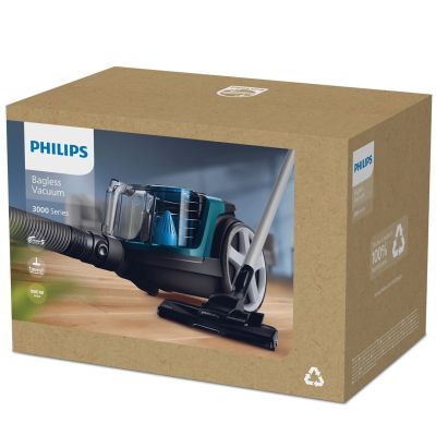 17. Philips FC9334/09 3000 series PowerPro Compact Bagless Vacuum Cleaner