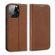2. Dux Ducis Skin X2 case for iPhone 14 Pro case with magnetic flap brown