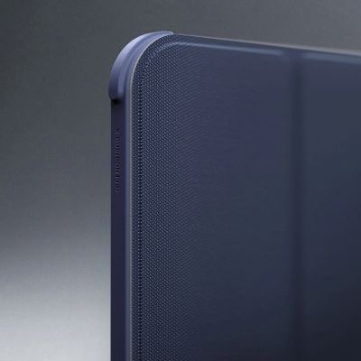 8. AmazingThing Titan Pro Case for iPad Pro 11" M5 with 720° Rotation Stand and Stylus Holder - Navy Blue