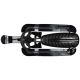 3. Black Stiga Snowracer Curve sled – kelkka, musta