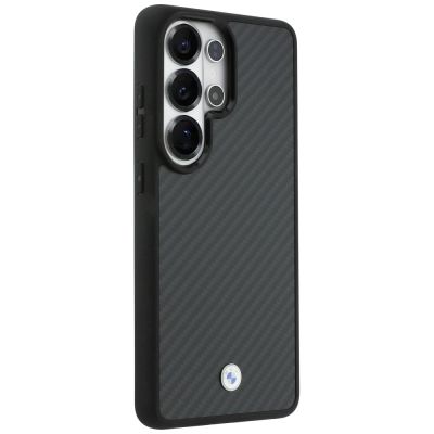 4. BMW Sign Magnetic Carbon Fiber MagSafe Case for Samsung Galaxy S26 Ultra - Black