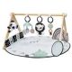 Tiny Love Play Blanket with Wooden Trapeze Black and White / From Birth