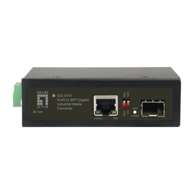 3. LevelOne IGC-0101 - Media converter - GigE - 10Base-T, 100Base-TX, 1000Base-T, 1000Base-X - RJ-45 / SFP (mini-GBIC)
