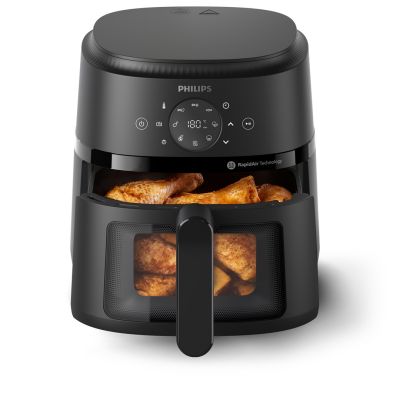 2. Philips 2000 series NA220/00 fryer Single 4.2 l Autonomous 1500 W Hot Air Fryer Black