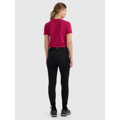 2. Women's quick-drying trekking leggings 4F 4FWAW25TFTIF373-20S