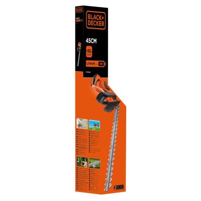 5. Cordless Hedge Trimmer 18V, 45cm GTC1845L20-QW BLACK+DECKER