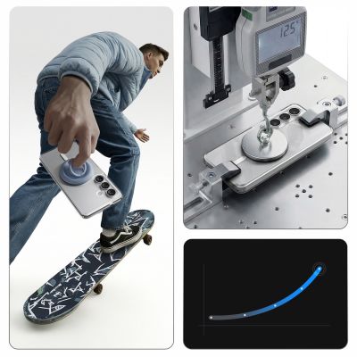 18. Spigen Ultra Hybrid Mag MagSafe Case for Samsung Galaxy S26 - Clear and White