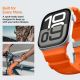 12. Spigen WBS2 Strap for Apple Watch 44 / 45 / 46 / 49 mm - Orange