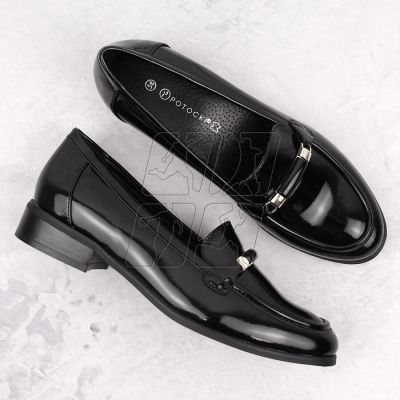 4. Potocki W WOL204B black patent shoes