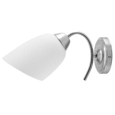 2. Classic single wall lamp Activejet NIKITA Nickel E27 for the living room