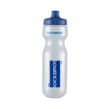Rockbros 750 ml Bicycle Bottle - Transparent with Blue Mouthpiece
