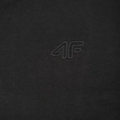 4. Longsleeve T-shirt for girls 4F F460 deep black 4FJWMM00TLONF460 20S