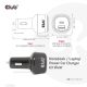 3. CLUB3D CAC-1922 Black Automatic Lighter Charger for Mobile Devices Laptop