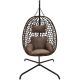 16. COCOON HANGING CHAIR 105x195CM DARK BROWN