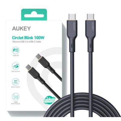 3. AUKEY CB-SCC101 USB-C QC PD CABLE 1M 5A 100W