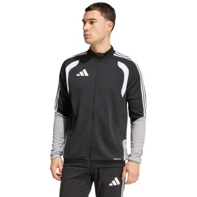 8. Men's adidas Tiro 26 Competition Training sweatshirt black, gray, and white JX4260
