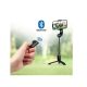 5. Spigen S610W Bluetooth Gimbal with Selfie Stick - Black
