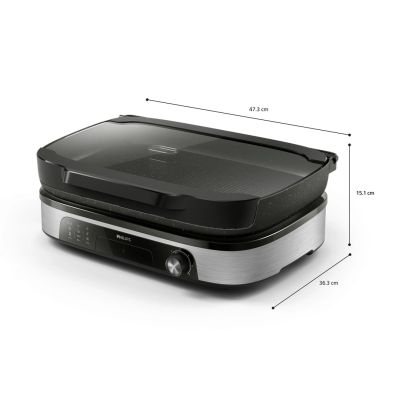 36. PHILIPS HD6212/90 electric grill