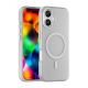 Magnetic Abrasive iPhone 17 Case Compatible with MagSafe - Matte White