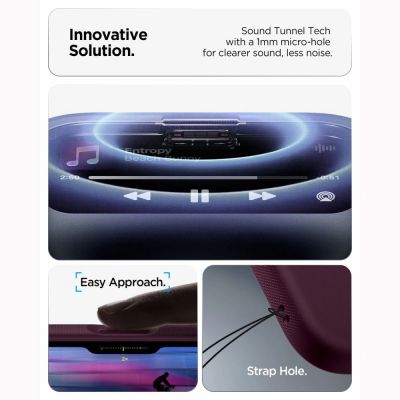 9. Spigen Nano Pop MagSafe Case for iPhone 18 Pro / 17 Pro – Dark Cherry