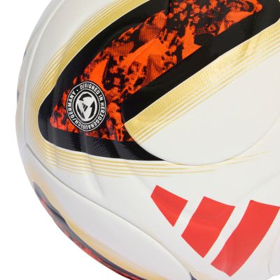 3. Football adidas Bundesliga 26/27 Torfabrik Competition white-orange-gold KG6045