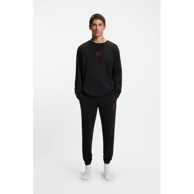 3. Hugo Loungewear Laze NERO Men's T-Shirt (50525229-001)