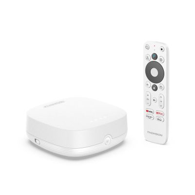 2. Thomson Streaming Box Plus 270W White 4K Ultra HD 32GB Wi-Fi LAN