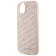 6. Karl Lagerfeld Quilted K Pattern case for iPhone 15 Plus / 14 Plus - pink