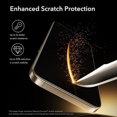 7. ESR UltraFit Armorite Pro Tempered Glass for iPhone 17 Pro Max - Clear
