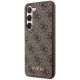 2. Guess GUHCS23SG4GFBR S23 S911 brown/brown hard case 4G Metal Gold Logo