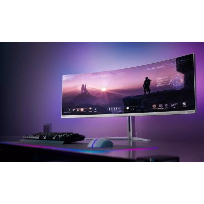 127. Philips Evnia 8000 49M2C8900/00 computer monitor 124.2 cm (48.9") 5120 x 1440 px Dual QHD QDOLED White