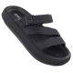 Women's sports flip-flops with a thick sole for the pool, black Big Star TT274A037