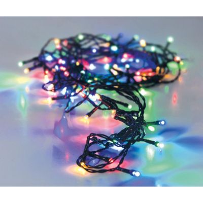 9. CHRISTMAS TREE LIGHTS 240 LED LIGHT CHAIN MULTICOLOR