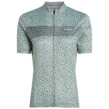 Women's short-sleeve cycling jersey with zip PROTEST Prtnavarro, green