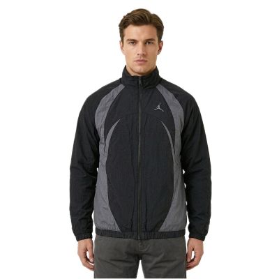 4. Men's Air Jordan Sport Jam Warm-Up Jacket Black - FN5848-010