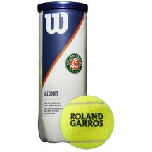 Wilson All Court Tennis Ball Roland Garros 3 pcs ITF