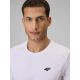 4. Slim men's T-shirt smooth 4F 4FRMM00TTSHM4193-10S