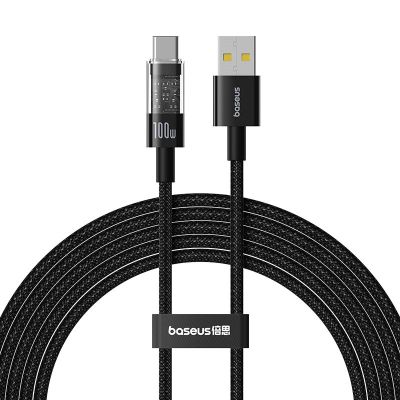 Baseus Gem USB-USB C Cable 100W 2m (Black)