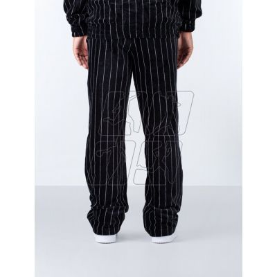 4. Sean John Vintage Pinstripe Velours Trackpants M 6004556