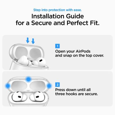 14. Spigen Liquid Crystal Case for AirPods Pro 3 - Transparent