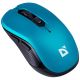 4. DEFENDER GASSA MM-105 RF Silent Click Wireless Mouse, Blue, 52102