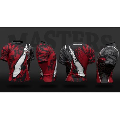 5. Masters Training Shirt M MFC DARK SIDE "CRACKED" 06122-M