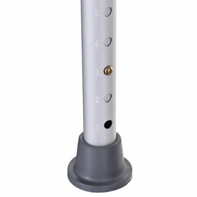3. Round aluminum shower stool