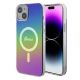 Guess IML Iridescent MagSafe case for iPhone 15 Plus / 14 Plus 6.7" - multicolor