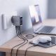 8. Tech-Protect PowerVision NC100W-GaN 3-Port PD 100W / QC3.0 Wall Charger - Dark Gray