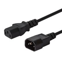 SAVIO CL-99 cable (C14 / IEC C14 / IEC 320 C14 M - C13 F; 1.2m; black)